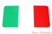 Aufkleber Gepäckfach "Flagge Italien" - PX Lusso